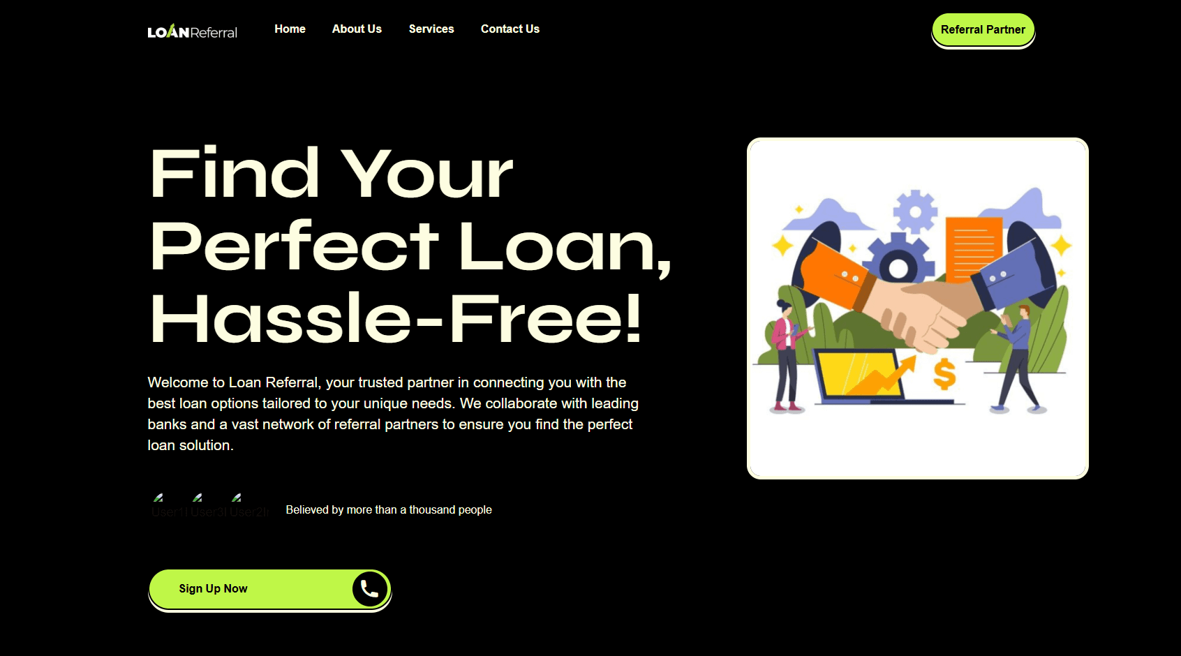 Loan Referral (End-to-End Fintech System)